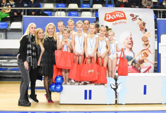 Спортен клуб по художествена гимнастика "ГРАНД"-Сандански с призови места от