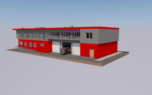 Започва изграждането натренировъчен центърна пожарната в Благоевград, съобщиха от МВР.