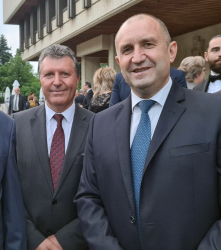След двегодишно прекъсване, президентът на Република България Румен Радев отново