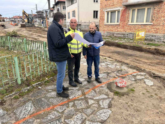 Община Разлог започна реконструкция на улица 10 та в село Баня