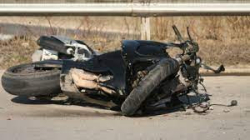 51 годишен мотоциклетист е пострадал вчера при ПТП на пътя Дупница