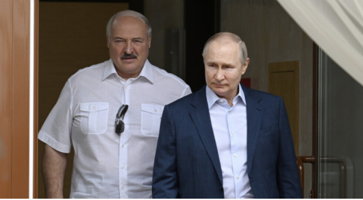 Това съобщиха от пресслужбата на беларуския президент Руският президент Владимир