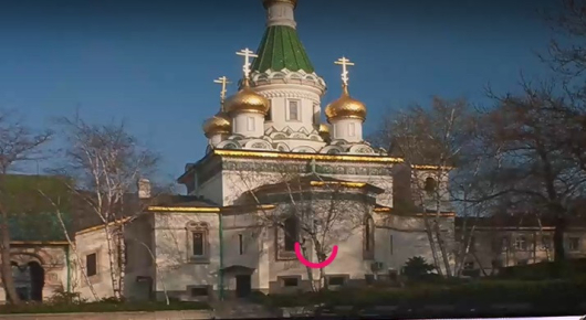 Руската църква Свети Николай в София езатворена.Това става ясно от