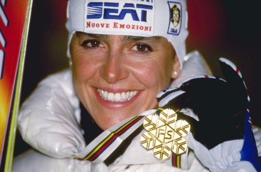 Най-успешната дама в историята на италианските ски Дебора Компаньони ще
