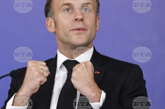 Президентът на Франция Еманюел Макрон. Снимка: АП/ Ludovic Marin
