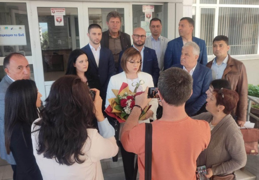 Коалиция БСП за Българияв Благоевград регистрира листа от 17 кандидати