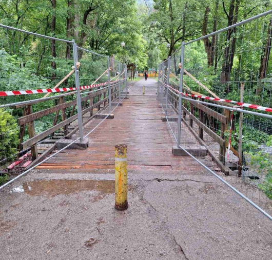 Община Благоевград започва спешен ремонт на моста при парк Бачиново