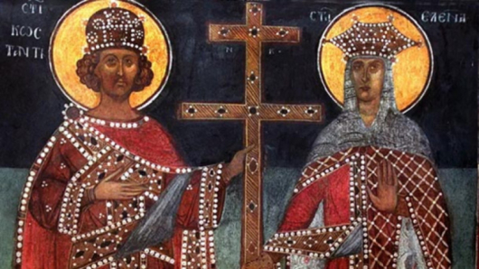 На21 майцърквата почитапаметта на Свети Константин и Елена Това е