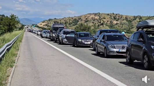 Много натоварен е трафикът по пътищата в област Благоевград Километрично