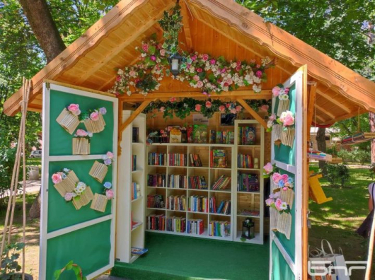 Градската градина в Благоевград ще се превърне в своеобразна библиотека