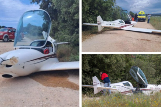 При катастрофата станала в Хвар Хърватия когато малък самолет изпусна