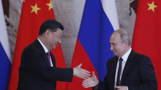 Руският президент Владимир Путин заяви на китайския си колега Си