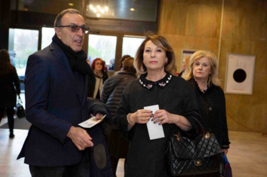 Бившият президент Петър Стоянов и съпругата му с юбилей в