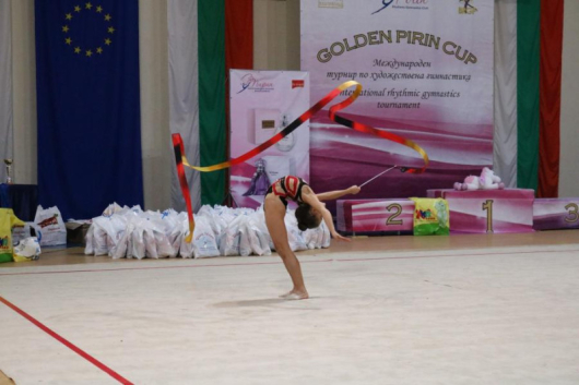 Традиционният за Благоевград Международен турнир по художествена гимнастика Golden Pirin