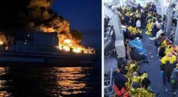 Осем станаха жертвите на пожара във ферибота Юрофери Олимпия запалил