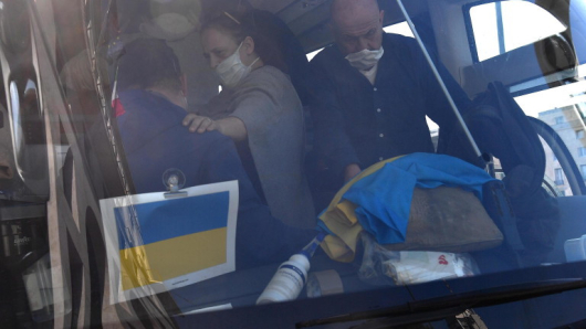 Автобус превозващ около 50 украинци се преобърна в Италия съобщава