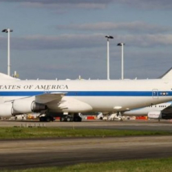 Самолет Boeing 747 Nightwatch известен като Самолетът на апокалипсиса вече