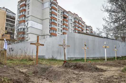 Масови гробове трупове по улиците Украйна отвоюва Киевския регион Агенция