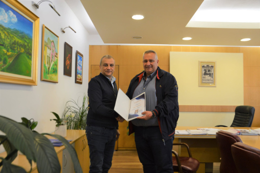 Кметът на община Благоевград Илко Стоянов връчи грамоти на треньори