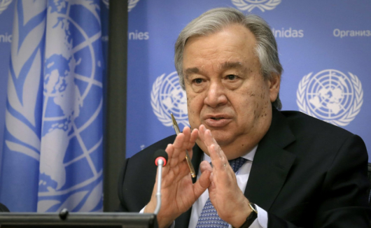 Генералният секретар на ООН Антониу Гутериш призова за четиридневно хуманитарно