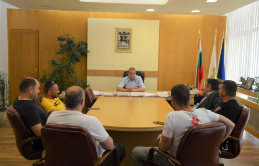 Кметът на Благоевград Илко Стоянов проведе среща с областния управител