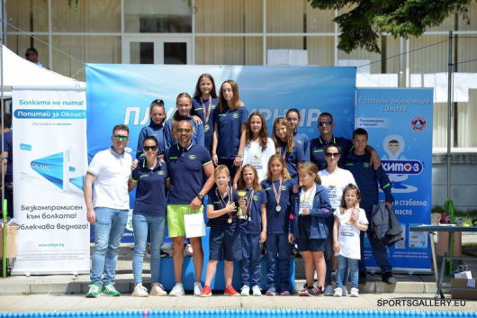Турнирът обедини над 500 плувци от цяла България и Северна