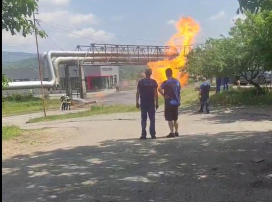 Газопровод се взриви на ключово кръстовище във Враца на