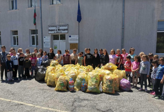 Приключи инициативата на Община Банско и ЕКОПАК Рециклиращо училище свързана