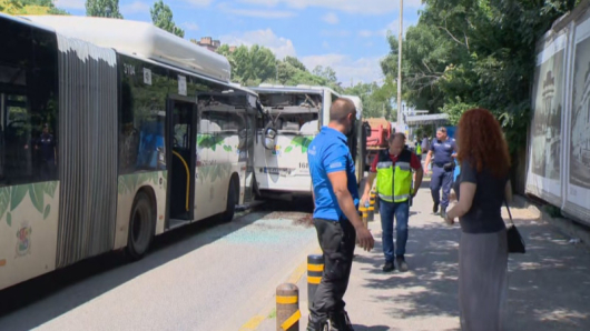 Катастрофа между два автобуса на градския транспорт в столицата. По