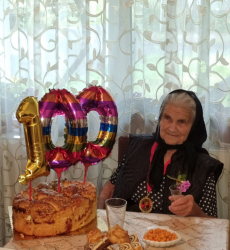 Мария Костова от село Железница отпразнува своя 100-годишен юбилей със