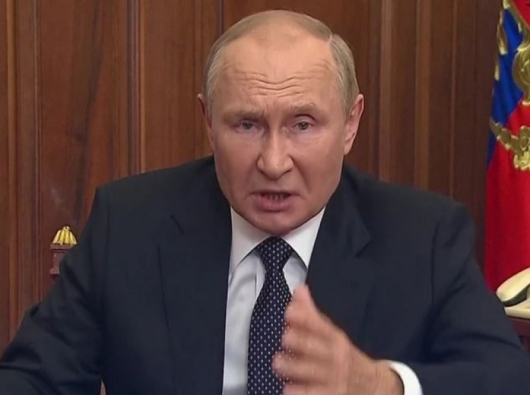 Руският президент Владимир Путин обяви частична мобилизация в Русия Това