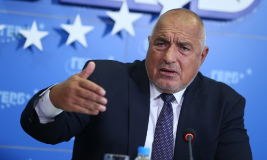 Председателят на партията победител на изборите ГЕРБ Бойко Борисов е