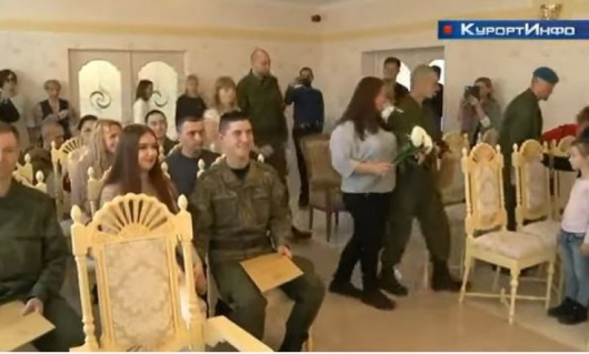 Масова сватба се е провела в Санкт Петербург 43 двойки
