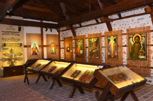 През следващата седмица, икони от Постоянната иконна изложба към Музеен