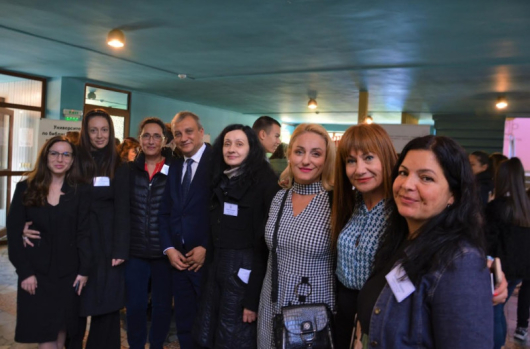Кметът Илко Стоянов поздрави участниците в инициативатаБъдещи кандидат студенти от Благоевград