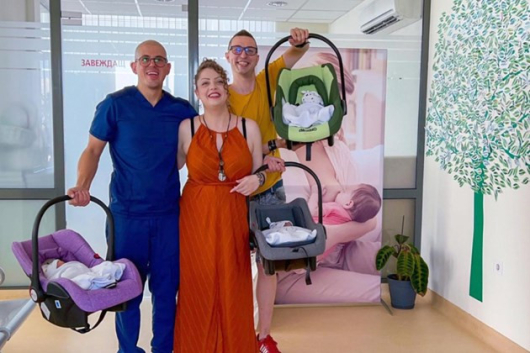 Тризнаци се родиха в пловдивска болница след като в организма