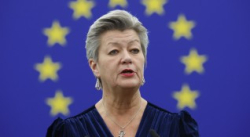 Еврокомисарят по вътрешните работи Илва Йохансон изрази днес пред Европейския