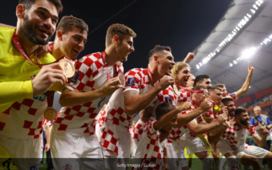 Националният отбор по футбол на Хърватия бе награден за третото