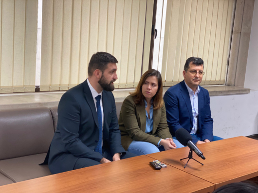Португалският евродепутат Лидия Перейра посети Благоевград по покана на Андрей
