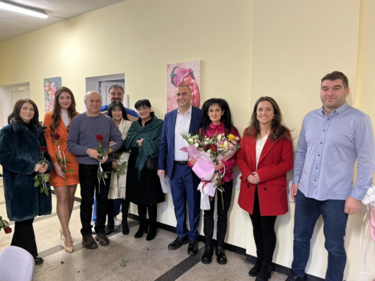 Ръководството на Община Разлог поздрави екипа на Акушеро гинекологичното отделение