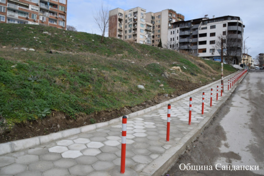 Община Сандански продължава работата по подобряване и облагородяване на градската