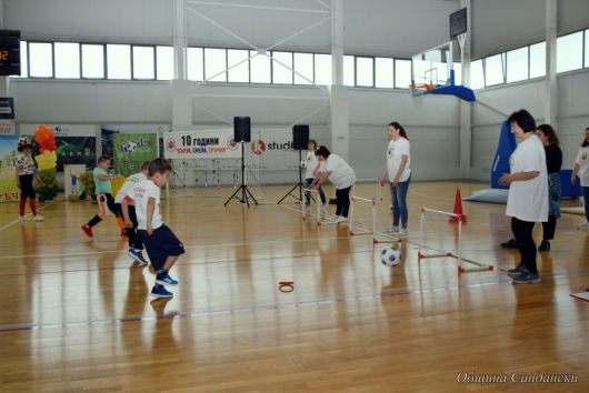 В Деня на българския спорт Спортна зала град Сандански