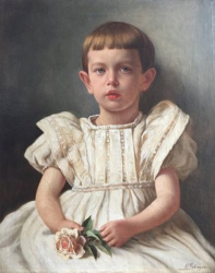 Неизвестен портрет на цар Борис III като дете ще бъде