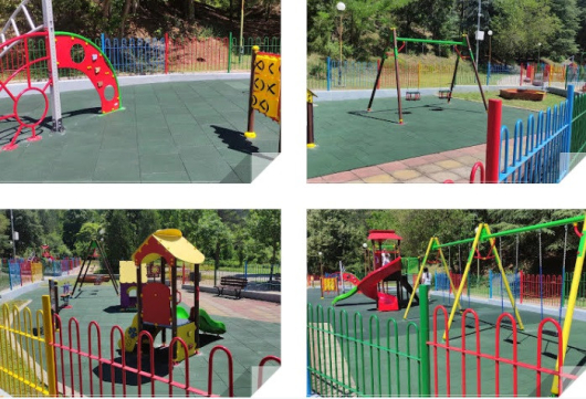 Изцяло обновени две детски площадки очакват децата на Благоевград по