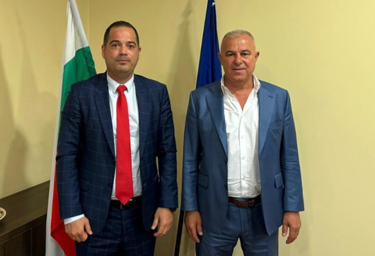 Днес на среща с министъра на вътрешните работи Калин Стоянов