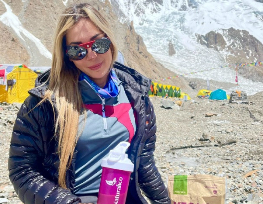 Силвия Аздреева стана първата българка изкачила втория по височина връх