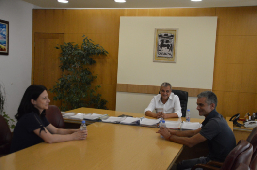 Вчера беше проведена среща между кмета на Благоевград Илко Стоянов