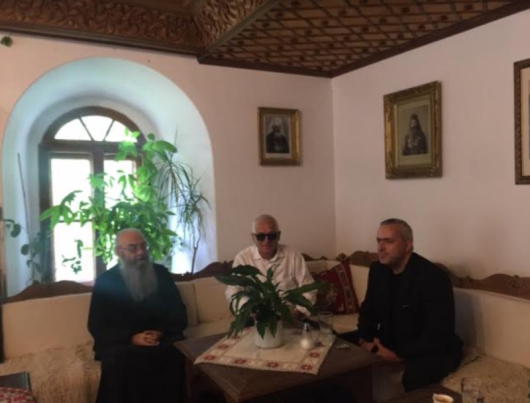 Срещата се проведе в Рилския манастир по покана на игумена