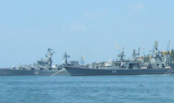 Два руски военни кораба са отблъснали снощи украинска атака с