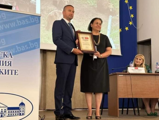 Днес кметът на община Белица беше награден в Третия международен